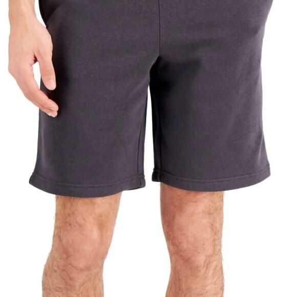 New ID Ideology Mens Fleece Shorts Stormy deep charcoal L - Picture 8 of 9